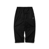 BSRABBIT SOFT PEACH SUPER WIDE VENTILATION PANTS BLACK